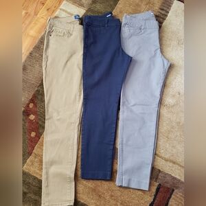 3 pair women's Old Navy pants sz 6